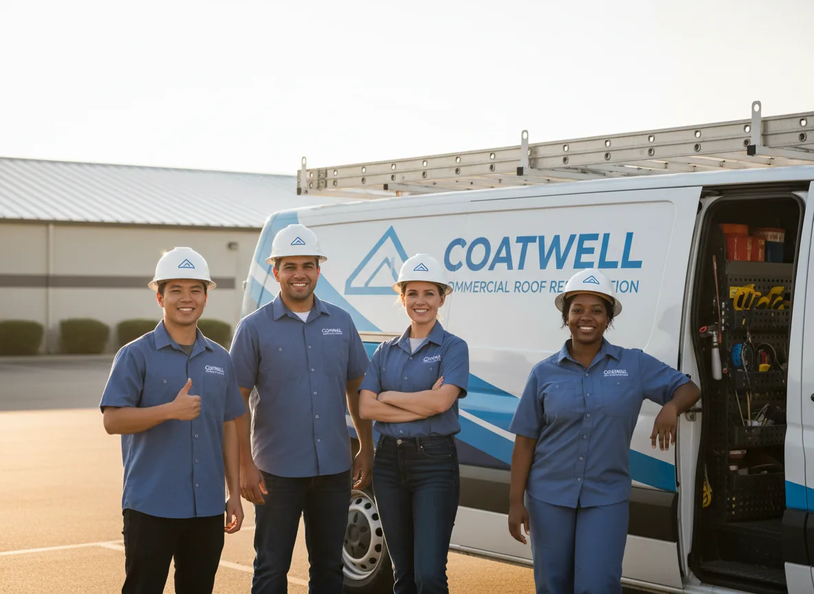 Commercial roof coating company in Marvell, AR